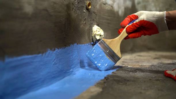 Crawl space vapor barrier installation in Wilkesville, OH